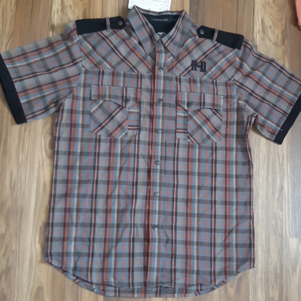 Harley button down